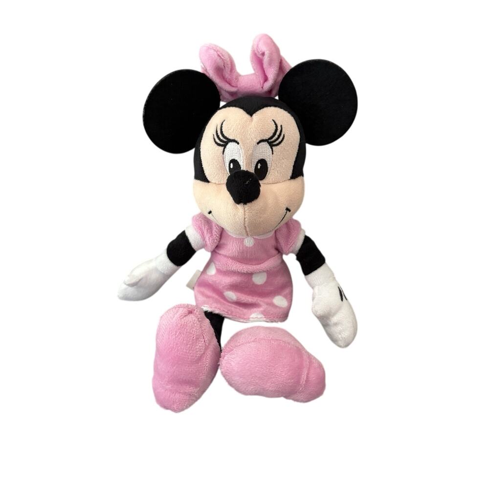 Disney Minnie Mouse 10" Plush Doll, Disney Junior Mickey Mouse clubhouse